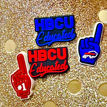 HBCU Educated Shoe Charms