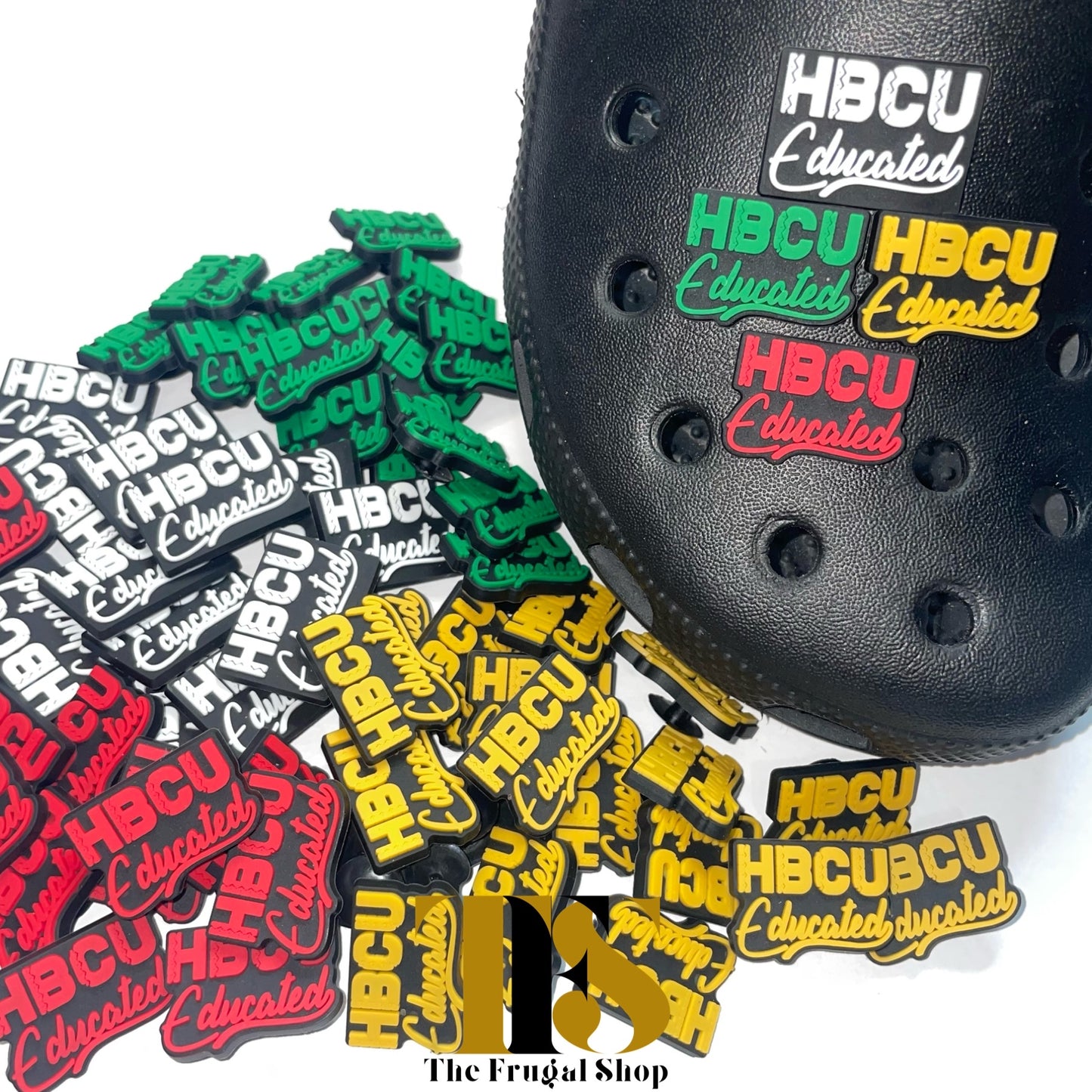 HBCU Educated Shoe Charms