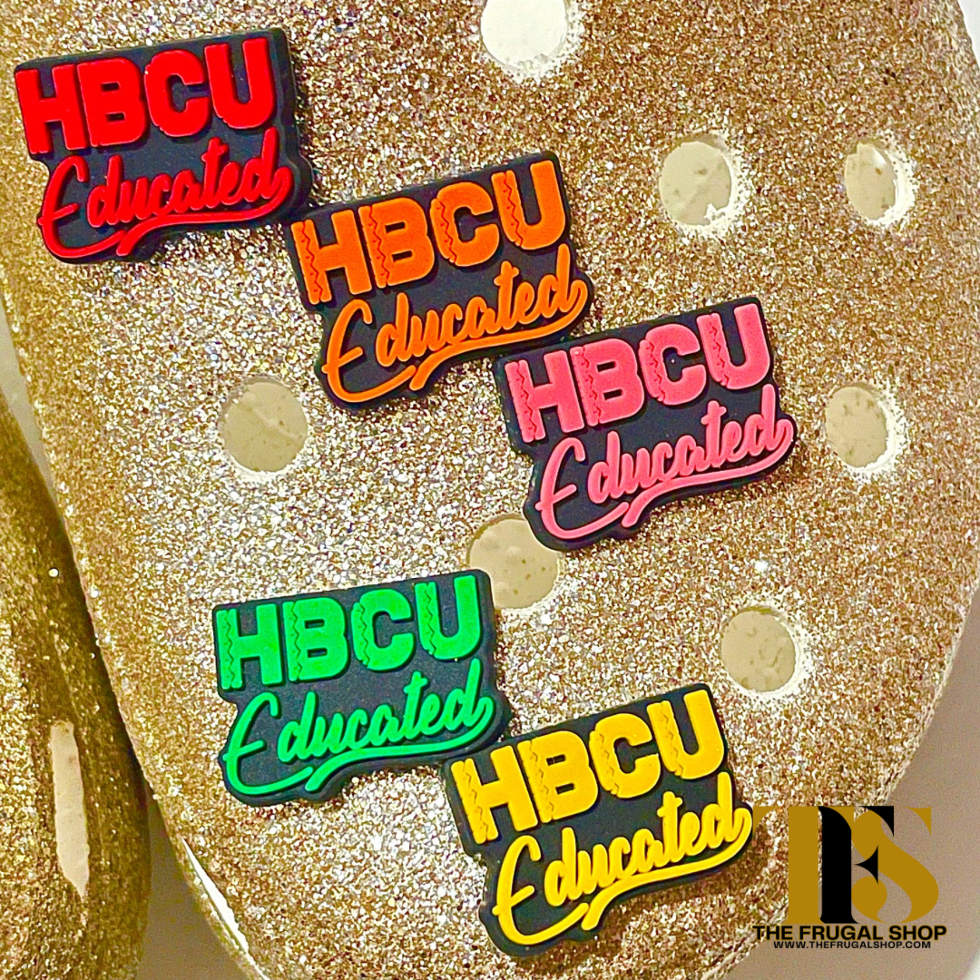 HBCU Educated Shoe Charms