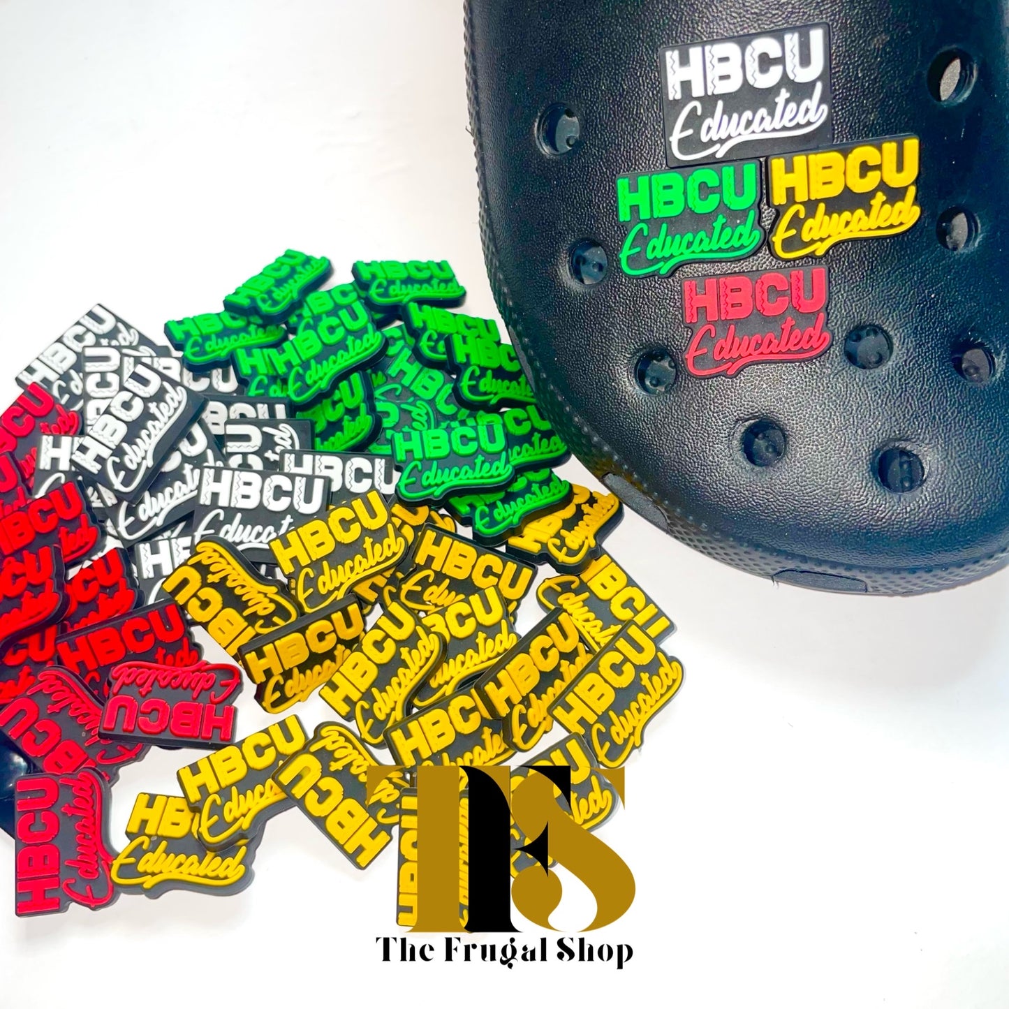 HBCU Educated Shoe Charms