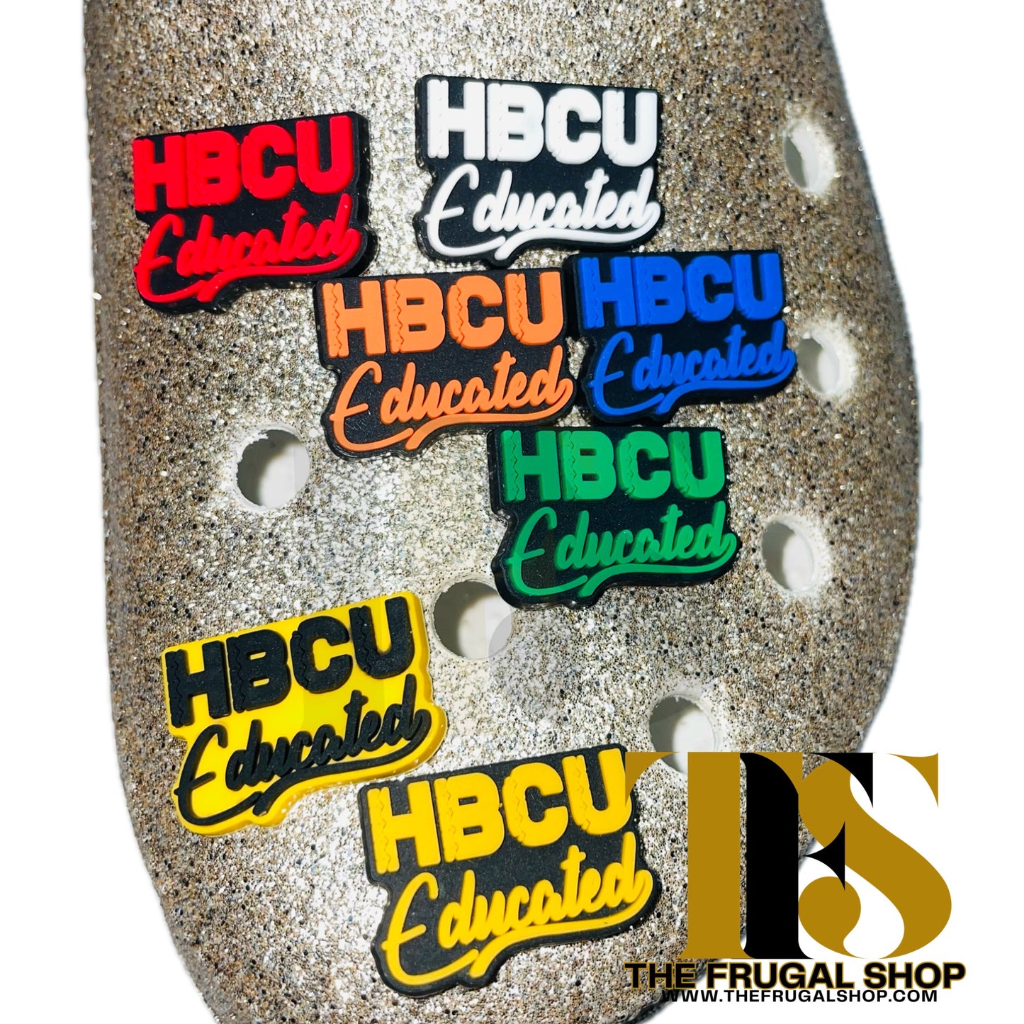 HBCU Educated Shoe Charms