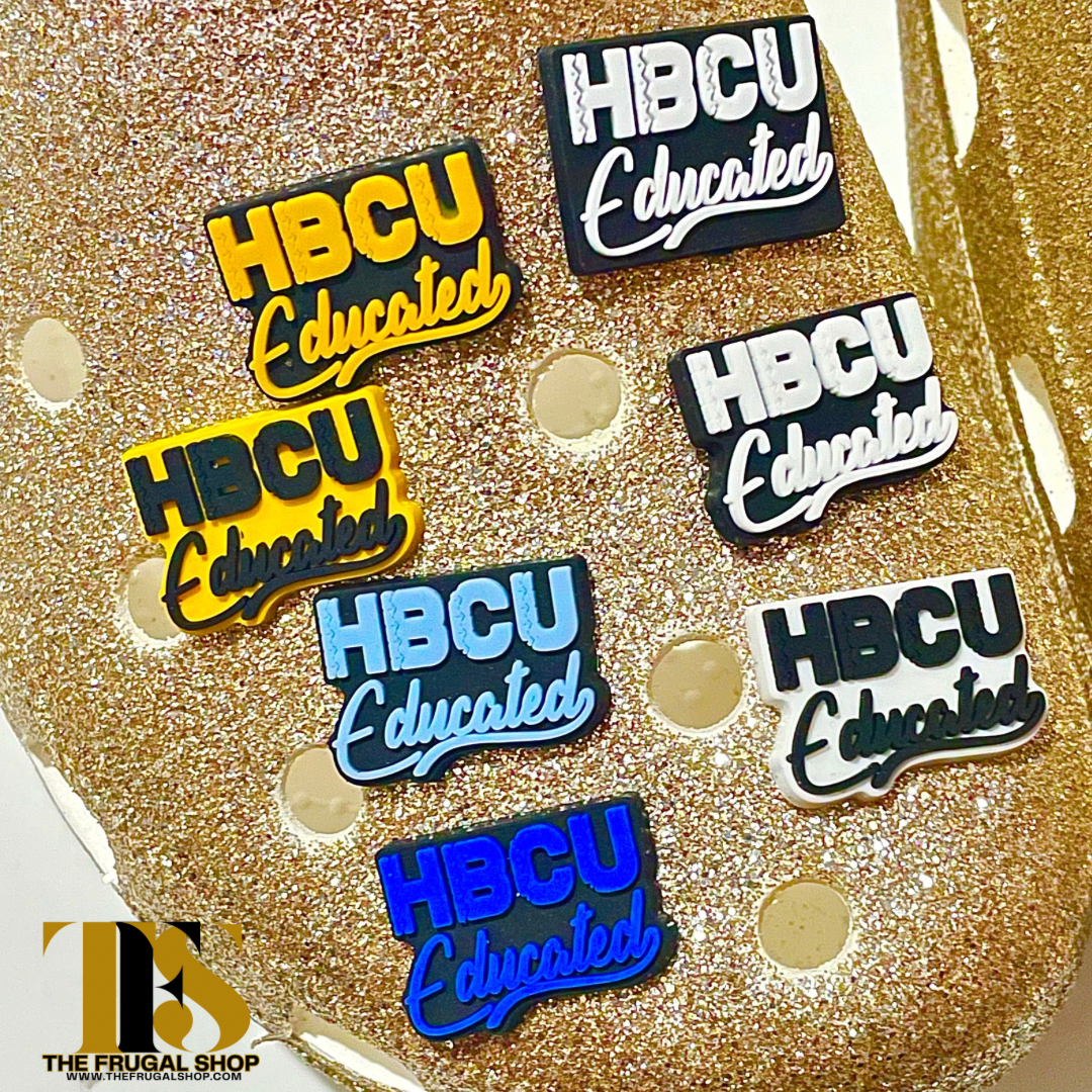 HBCU Educated Shoe Charms