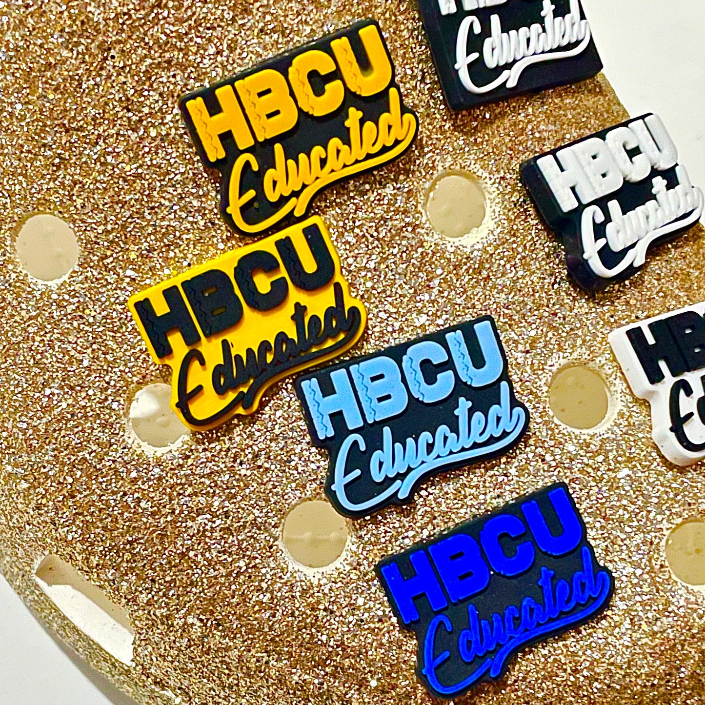 HBCU Educated Shoe Charms