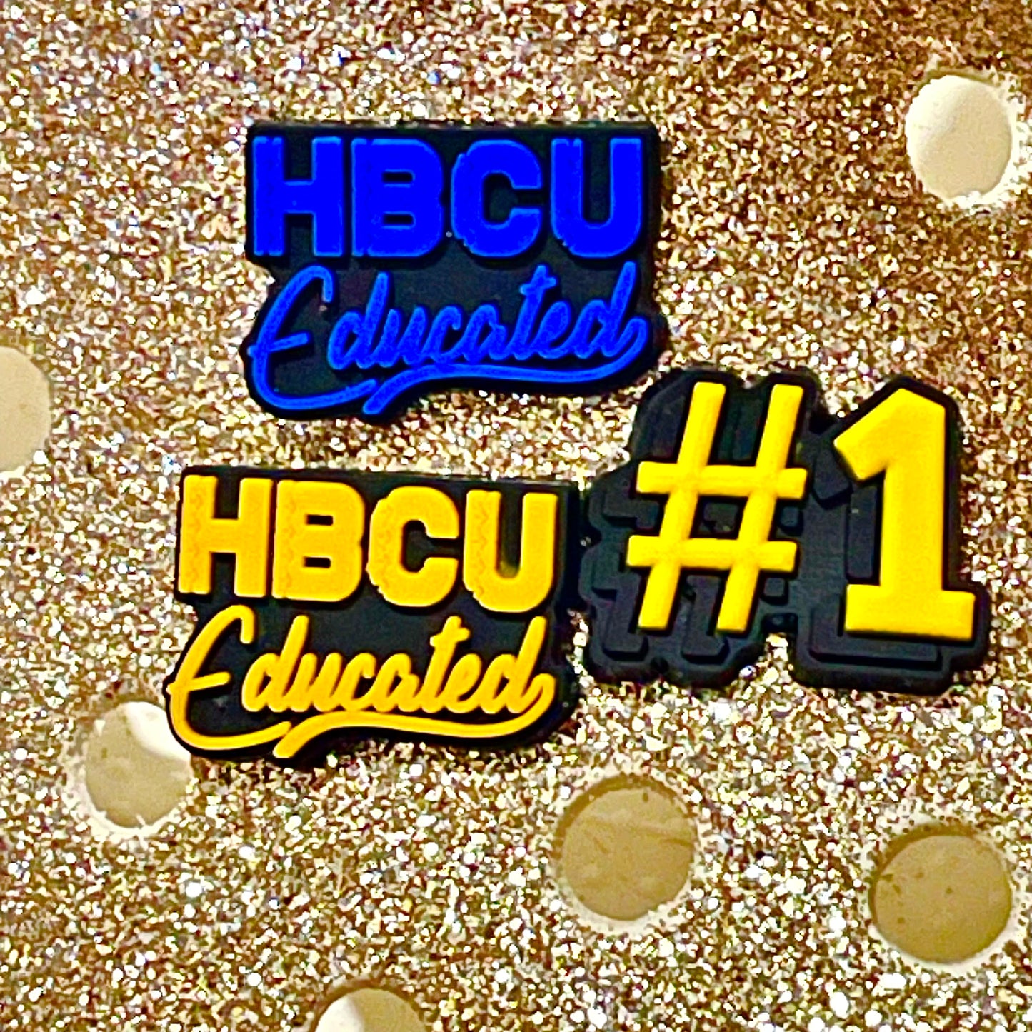 HBCU Educated Shoe Charms