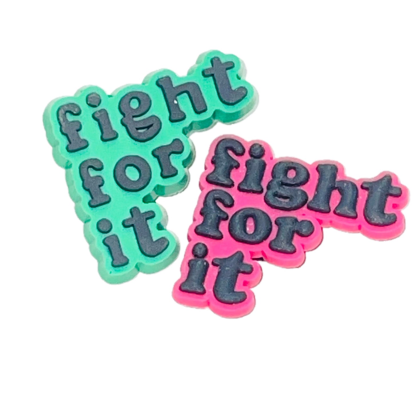 Fight for It Shoe Charm