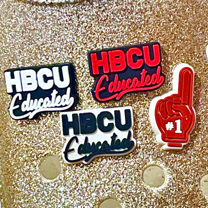 HBCU Educated Shoe Charms