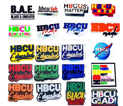 HBCU Educated, Made, Matters Shoe Charm