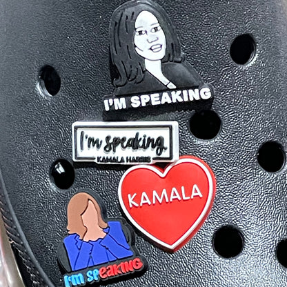 Kamala Harris Shoe Charms