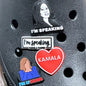 Kamala Harris Shoe Charms