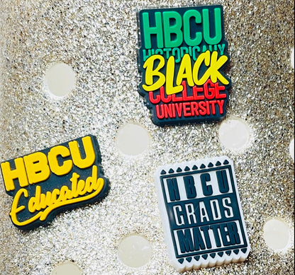 HBCU Educated, Made, Matters Shoe Charm