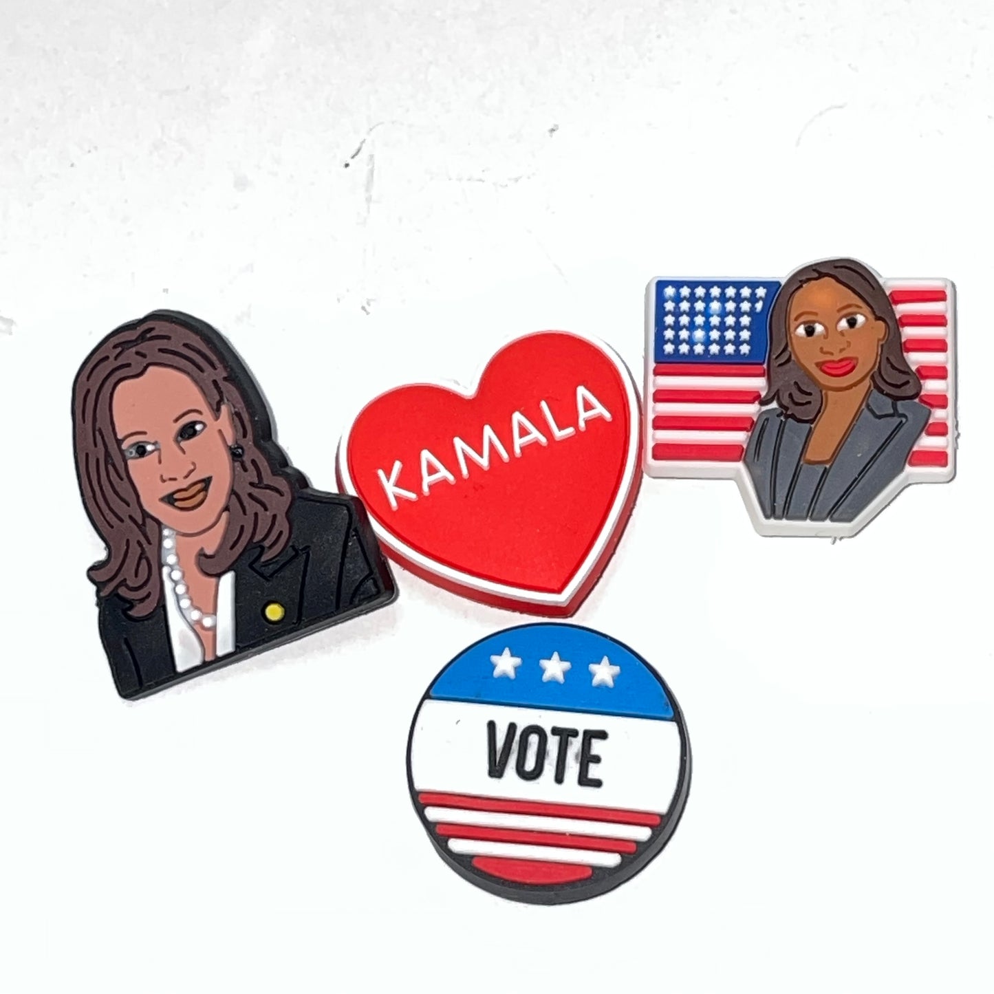 Kamala Harris Shoe Charms