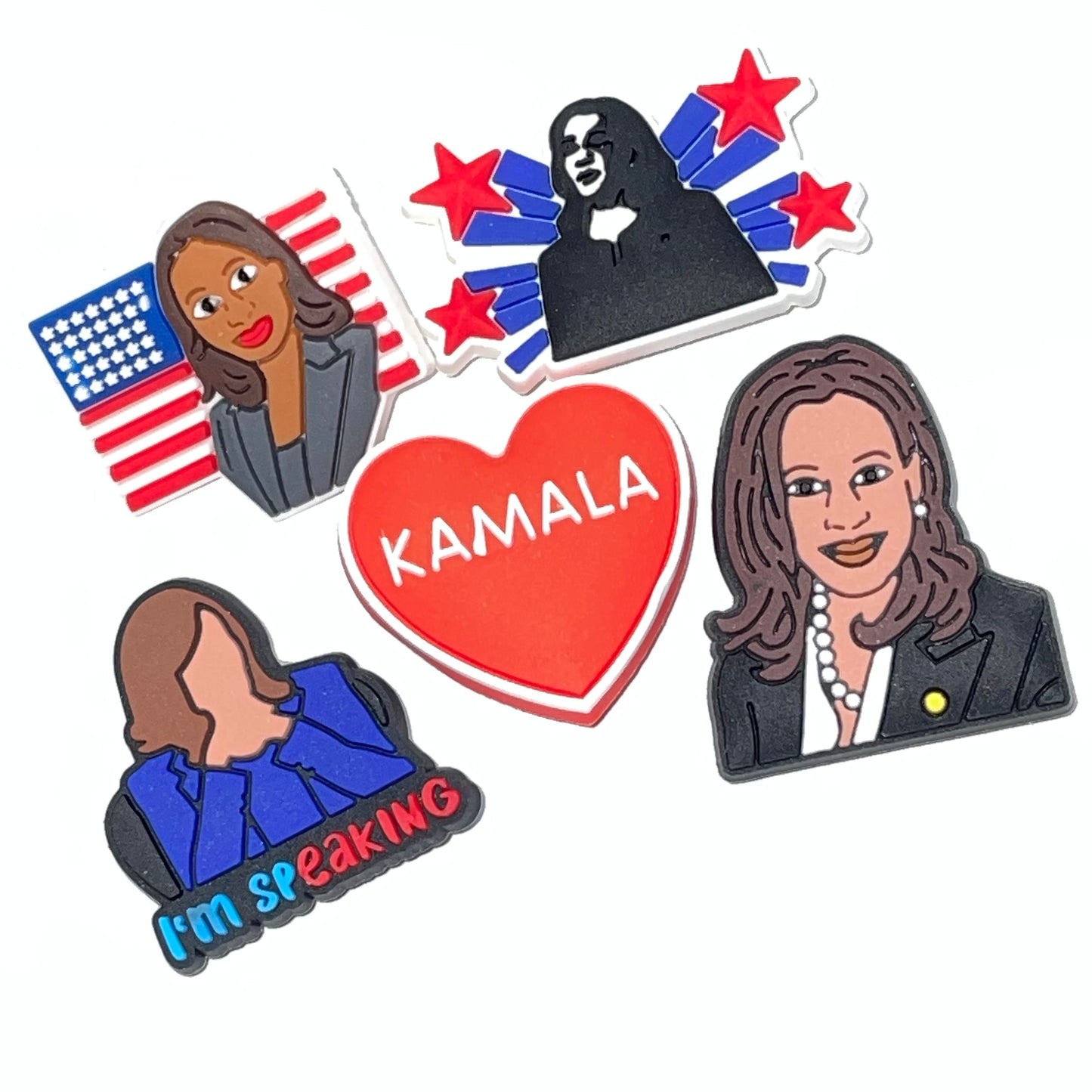 Kamala Harris Shoe Charms