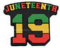 Juneteenth Shoe Charms