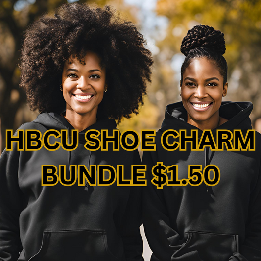 HBCU SHOE CHARM BUNDLES (4 Shoe Charms)