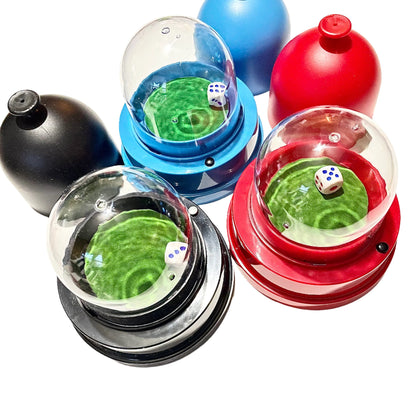 Automatic Dice Roller Cup - Battery Powered Includes 5 Dice