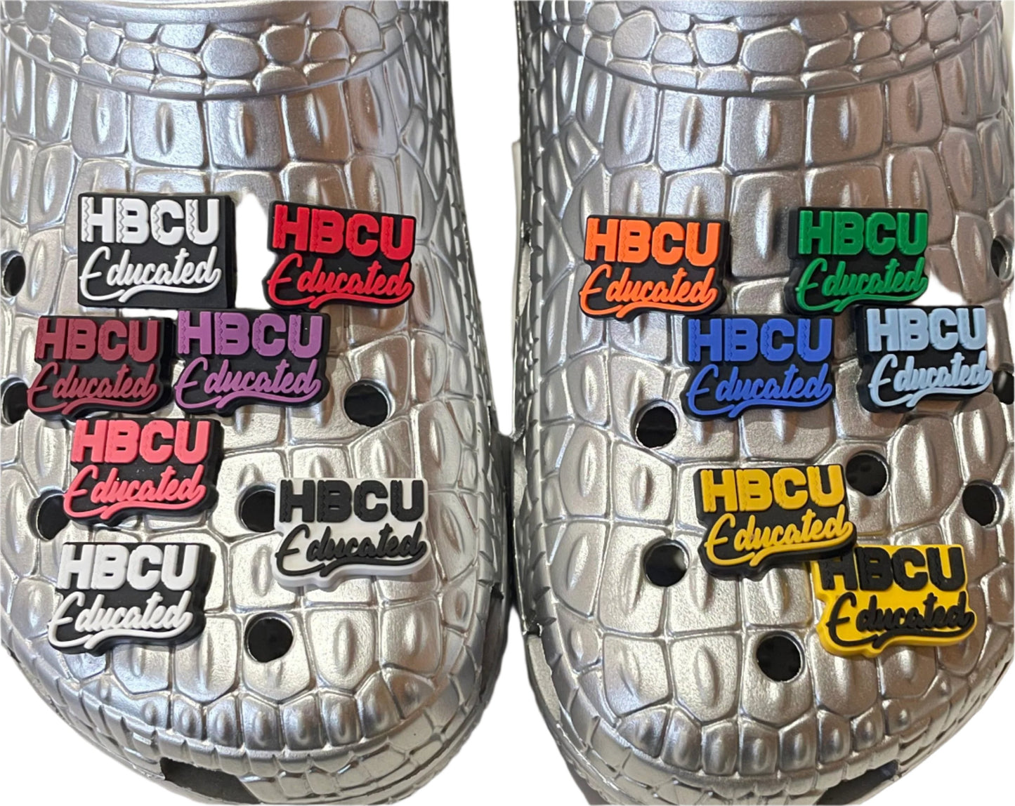 HBCU Educated, Made, Matters Shoe Charm