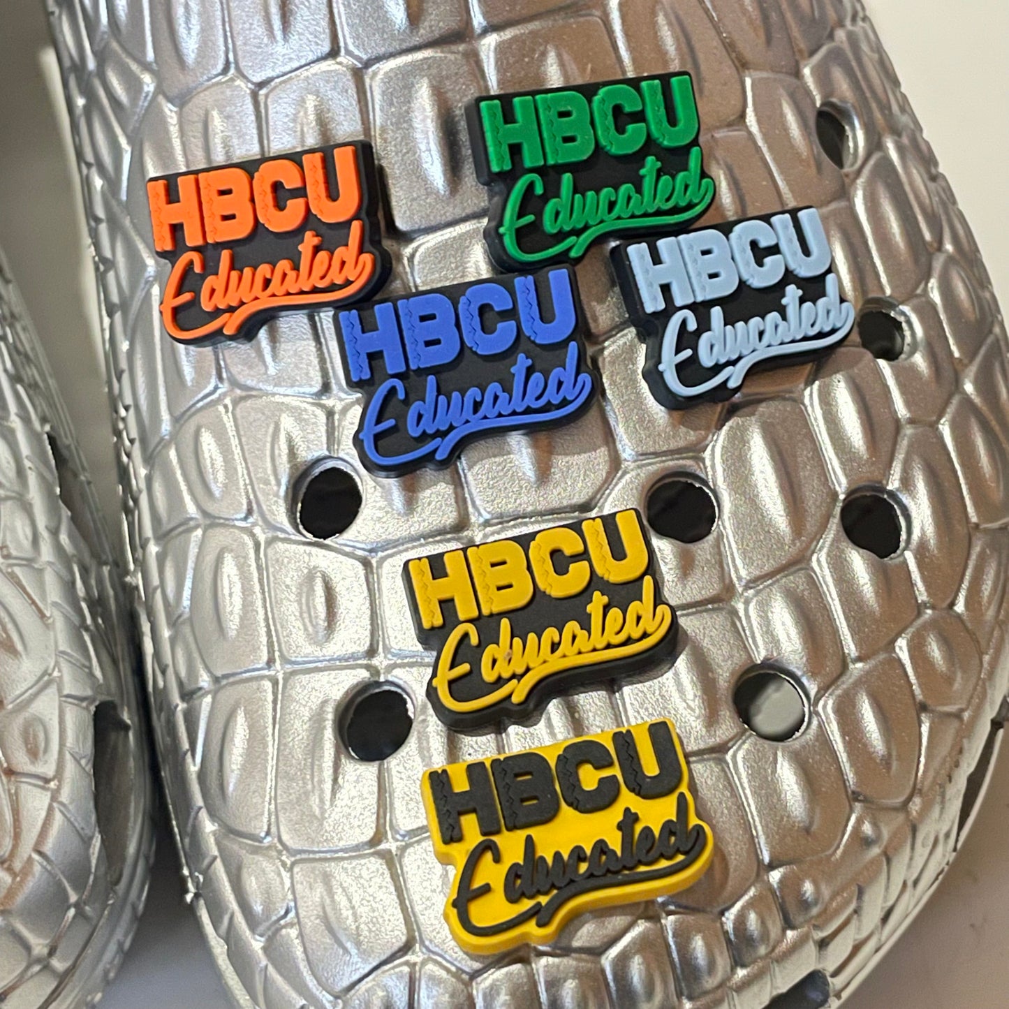 HBCU Educated, Made, Matters Shoe Charm