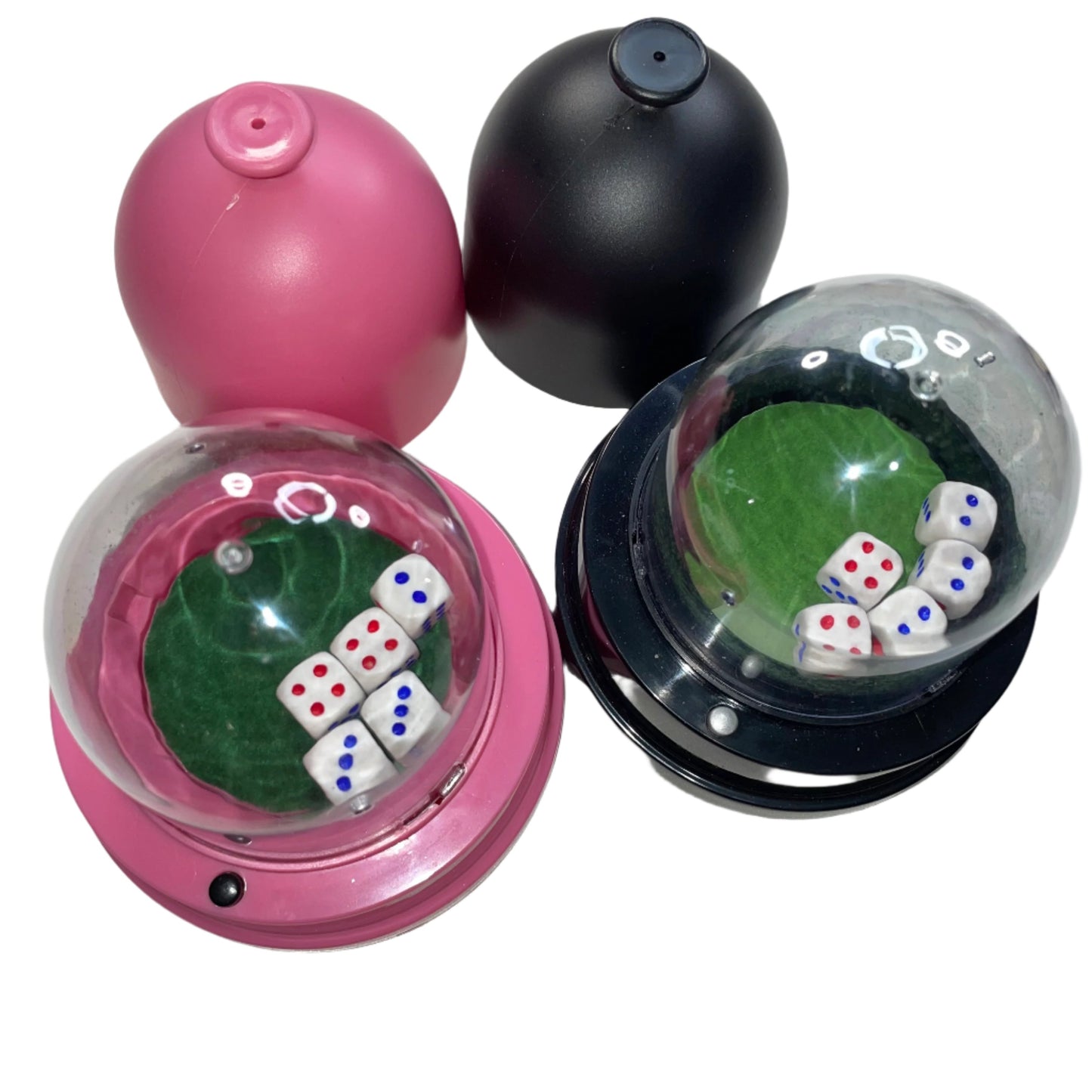 Automatic Dice Roller Cup - Battery Powered Includes 5 Dice