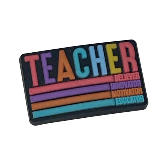 Teacher Educator Shoe Charm