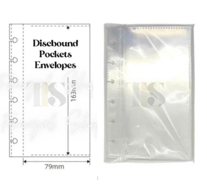 Discbound Transparent Cash Envelopes