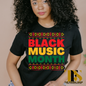 Black Music Month Women’s Premium T-Shirt