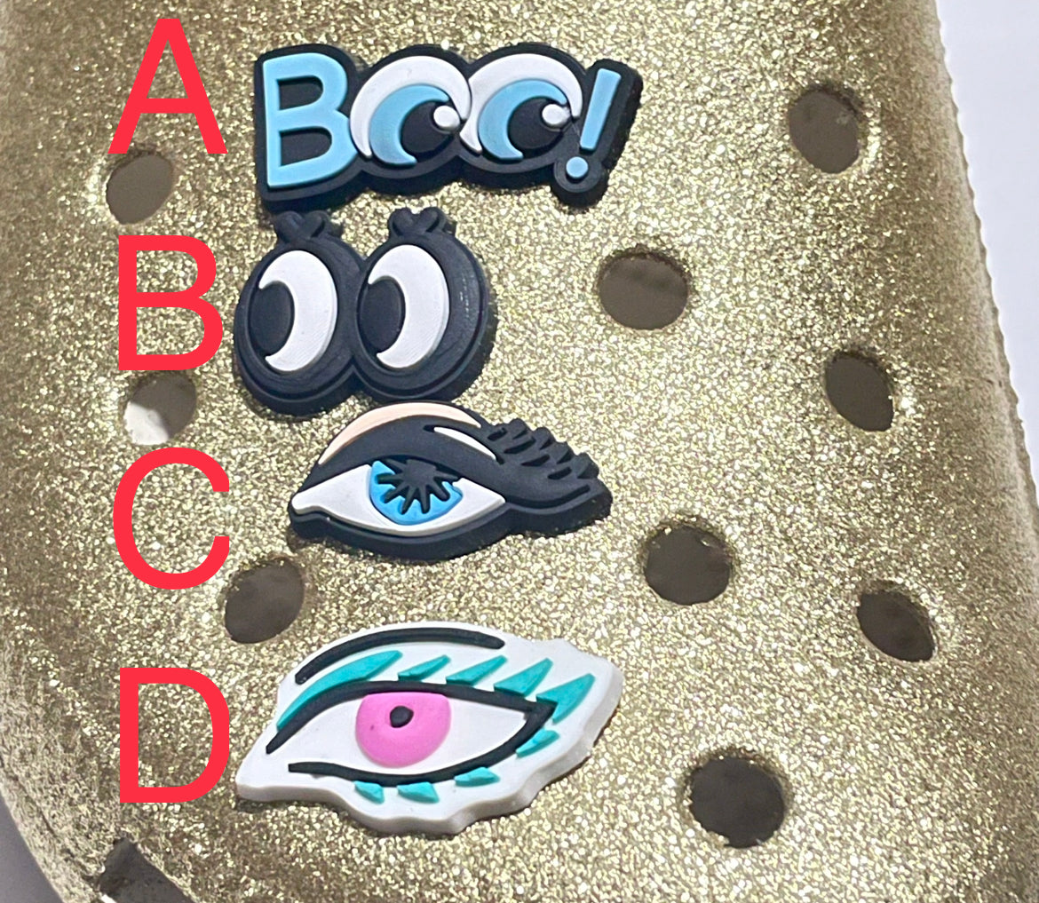 Eyes Shoe Charm