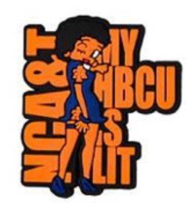 HBCU Shoe Charm - Allen | Arkansas Pine Bluff | Bowie| Fisk | Grambling | Jarvis Christian | NC A&T | Xavier | Wilberforce