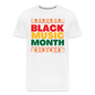 Black Music Month Men's Premium T-Shirt - white