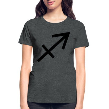 Sagittarius Gildan Ultra Cotton Ladies T-Shirt - deep heather