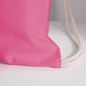 I Digress I Invest Period Cotton Drawstring Bag - pink