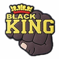Black King & Queen Fists Shoe Charm