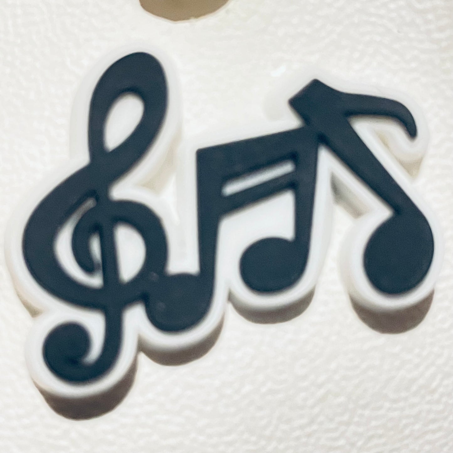 Music Notes Shoe Charm