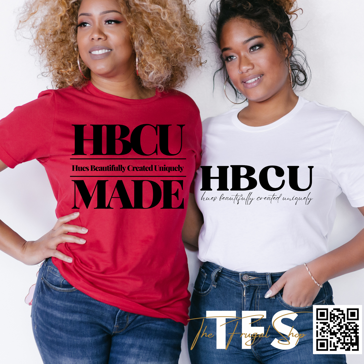 HBCU Hues Beautifully Created Uniquely Made Unisex Jersey T-Shirt