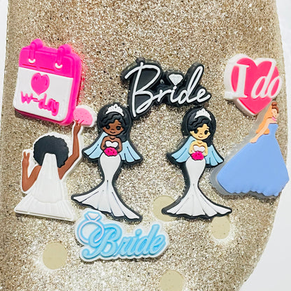 Bride Engagement Wedding Day Shoe Charm