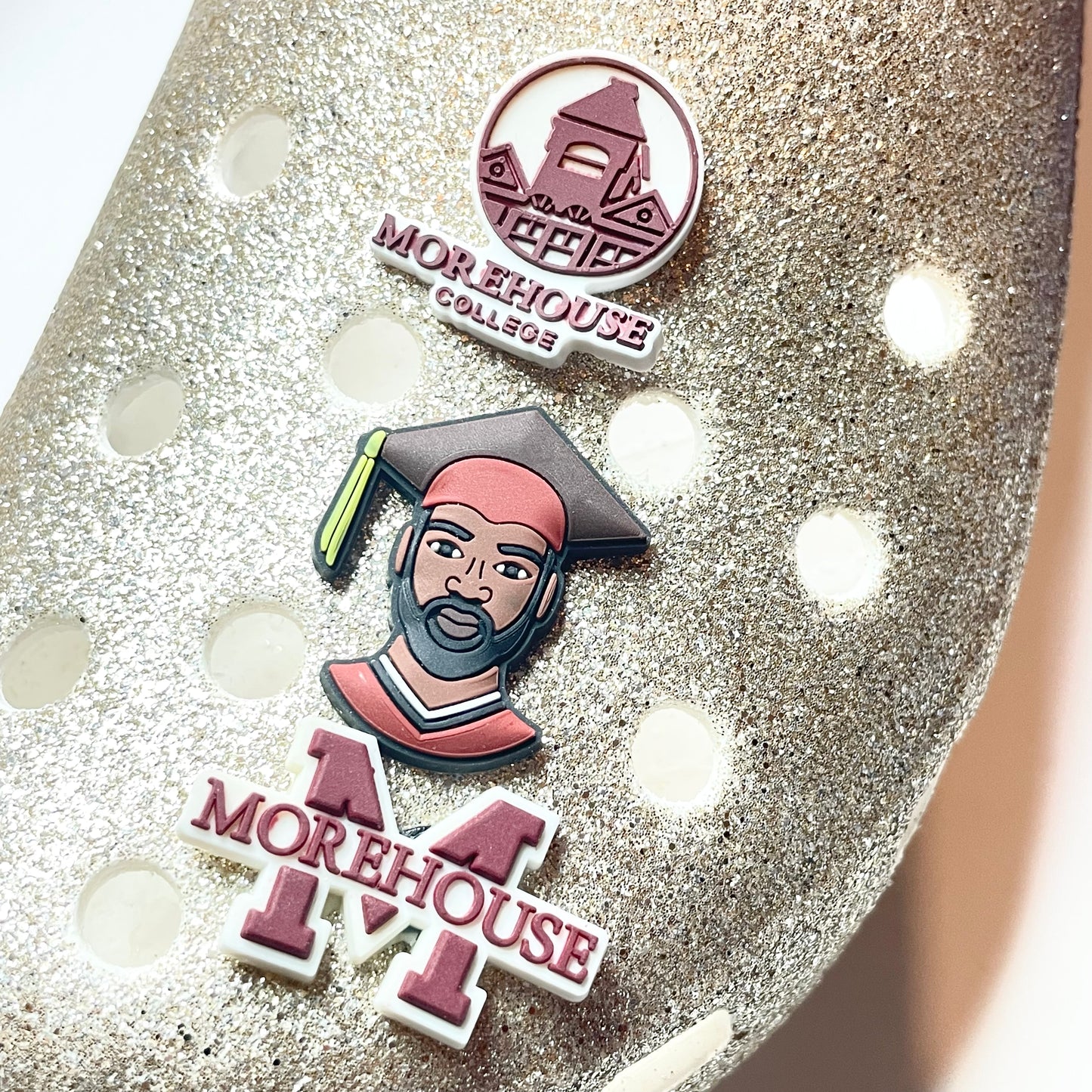 HBCU Morehouse Shoe Charms