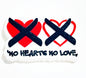 No Hearts No Love Shoe Charm