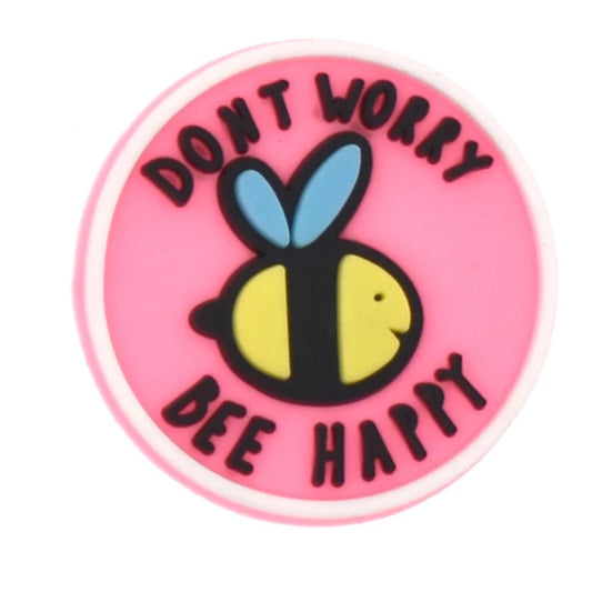 Don’t Worry Bee Happy Shoe Charm