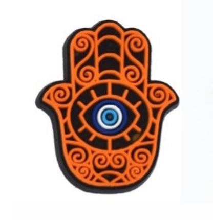 Evil Eye & Hamsa Shoe Charm