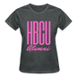 HBCU Alumni Pink Gildan Ultra Cotton Ladies T-Shirt - deep heather