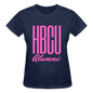 HBCU Alumni Pink Gildan Ultra Cotton Ladies T-Shirt - navy