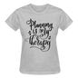 Planning is My Therapy Gildan Ultra Cotton Ladies T-Shirt - heather gray