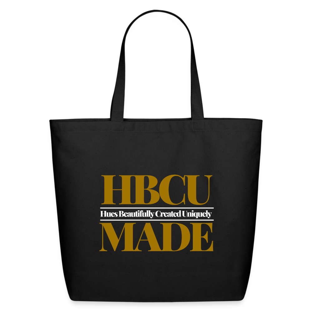 HBCU Made Eco-Friendly Cotton Tote - black
