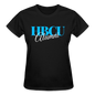 HBCU Alumni (Lt Blue) Gildan Ultra Cotton Ladies T-Shirt - black